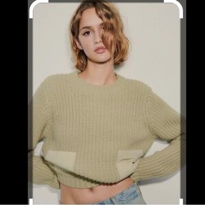 Zara Light Green Sweater